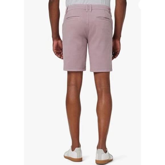 Joe’s Jeans Men Stretch Straight Kinetic Brixton Trouser Short Size 38 Lilac NWT - Picture 3 of 9